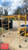 Metaltech Portable 1,100 LB Capacity Baker Rolling Scaffold Frame, Model: I-CISCH1