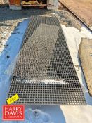 Fiberglass Grates: 12' x 4' (Location: Norfolk, NE)