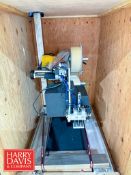 Sato Labeler, Model: S84EX: Mounted on S/S Base (Location: Clara City, MN)