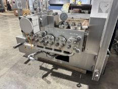 GEA Niro Soavi 200 HP High Pressure Pump, Model: N55160HA, S/N: 3700 (Max Pressure: 45 MPA, Flow