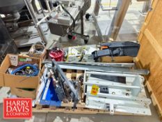 Assorted Spare Parts, Including: (2) Hi-Vi Vibrating Feeders, S/S Feeding Table: 5’ x 16”, Assorted