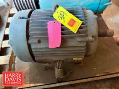 Baldor 50 HP 1,760 RPM Motor (Location: Port Edwards, WI)