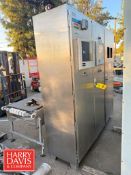 S/S Control Cabinet with (2) ABB Commander 1900 Chart Recorders, Foxboro Magnetic Flow Transmitter