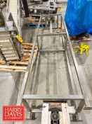 S/S Frame: 3’ Width x 12’ Height x 2’ Depth (Location: Clara City, MN)