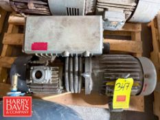 Busch R5 Vacuum Blower with Baldor 1,745 RPM Motor (Location: Port Edwards, WI)
