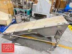 Portable Incline Conveyor: 7’ x 15” (Location: Clara City, MN)