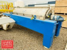 Alfa Laval Centrisys CNP Decanter Centrifugal: 13' x 36.5