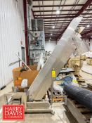 S/S Portable Vibratory Incline Bucket Conveyor: 8’ x 9” (Location: Clara City, MN)