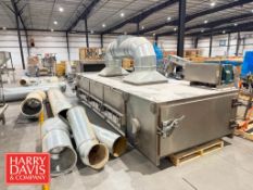 Cooling Tunnel: 185” x 64” with Aperture: 5