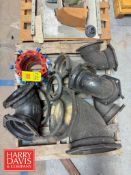 Assorted 90° Cast Iron Elbows and Mechanical Joint Restraints (Location: Norfolk, NE)