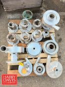 Assorted S/S Pump Heads (Location: Visalia, CA)