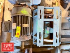 Motors: Pacemaker 50 HP 1,770 RPM, Reliance 1,735 RPM Motor (Location: Port Edwards, WI)