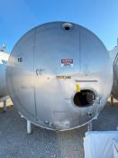 5,000 Gallon Jacketed Cream Tank with Vertical Agitation (Location: Norfolk, NE)