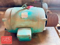 A.C. Part Winding 75 HP 1,775 RPM Motor (Location: Port Edwards, WI)