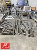 (4) S/S Carts and (2) with Rollers