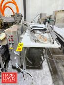 Belt Conveyor: 63” x 22” x 42” Height with Control Panel