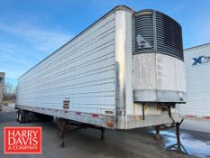 Utility 48' Refrigerated Trailer, Model: VS2R, VIN#: 1UYVS2480PM091416 with Carrier Ultra Cooling