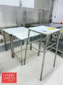 Teflon Tables with S/S Base