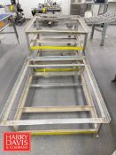 Aluminum Dunnage Racks: 49” x 42”