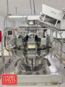 Hayssen Dataweigh S/S 14-Bucket Scale System, Model: ADW-714SW, S/N: 085016/950310 with Spare Parts