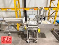 S/S Pneumatic 2-Way 40 LB Block Cheese Cutter with Sizing Harp