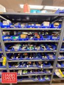 Racks with Assorted Parts, Including: Timken, SKF, NSK, AMI, RB, IPTCI, NACCI, Assorted Bearings and