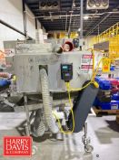 All S/S Drying Tunnel: Belt, 17” Width x 42” Length with Variable Speed and Internal Air Knife