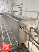 All S/S Scale Bucket Wash System with Tank: 17’ x 28” x 30” Depth, Heat Exchanger, Holding Tube,