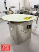 Variable Speed Accumulating Table: 41” Width x 33