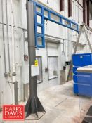 Gorbel 250 LB Capacity Jib Crane: 10’ x 136” Height, S/N: A63285