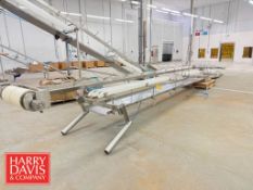 Incline Belt Conveyor: 350” x 20”