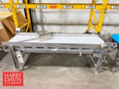 S/S Belt Conveyor: 93” x 24” x 28” Height