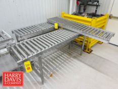 S/S Roller Conveyors: 7’ x 21.5”, 6’ x 19.5”, 6’ x 16”, 114” x 21.5”