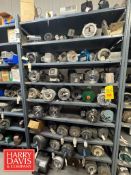Rack with Assorted Motors: .25-5 HP and Assorted Gear Boxes