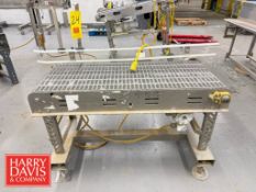 Belt Conveyor: 4’ x 18” x 30