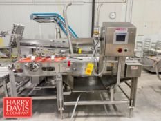 Marchant Schmidt Indexing Conveyor: 7’ x 32” with Control Panel