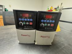 Allen-Bradley 5 HP PowerFlex 4 Variable-Frequency Drives, S/N: 22A-B017N104 and 22A-D8P7N104