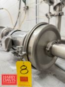 Alfa Laval Centrifugal Pump with Sterling S/S 3 HP 1,745 RPM Motor: Mounted on S/S Base - Rigging