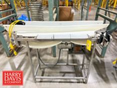 S/S Conveyor: 58” x 12” x 40” Height