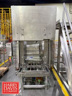 Hart S/S Pneumatic 640 LB 2-Way Block Cutter with Clamp