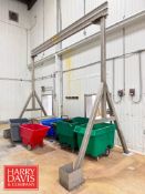 Gantry 4,000 LB Capacity S/S Crane: 14’ x 157
