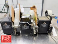 Dispensa-Matic Label Dispensers, Model: U-25, S/N: 1783, 1770, 1777