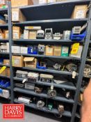 Rack with Assorted Parts, Including: (4) Allen-Bradley 1-2 HP Power Flex 525 Variable-Frequency
