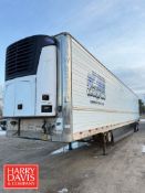 2018 Great Dane 52' Refrigerated Trailer, Model: ECL-1114-31053, VIN#: 1GRAA0626KB151030 with