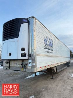 2018 Great Dane 52' Refrigerated Trailer, Model: ECL-1114-31053, VIN#: 1GRAA0626KB151030 with