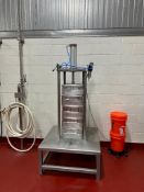 Vertical Cheese Press