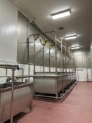 3-Tank S/S Brine System (2) 14’ Length x 6’ Width x 5’ Diameter , (1) 11’ Length x 6’ Width x 5’