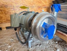 Alfa Laval Centrifugal Pump , Model: 9618125655 with 15 HP 3,510 RPM Motor