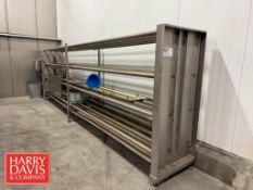 Penta Inox Horizontal Pneumatic Cheese Press with Cheese Molds