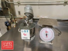 Cuisinart Mixer and Scale